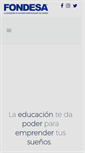 Mobile Screenshot of fondesa.org